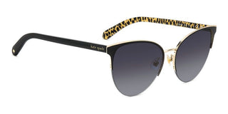 Kate Spade IZARA/G/S women Black Cat Eye Sunglasses