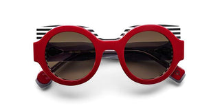 Etnia Barcelona IZZI unisex Red Round Sunglasses