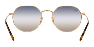 Ray-Ban JACK RB 3565 unisex Gold Round Sunglasses