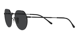 Ray-Ban JACK RB 3565 unisex Black Round Sunglasses