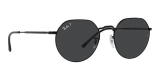 Ray-Ban JACK RB 3565 unisex Black Round Sunglasses