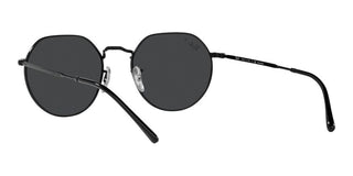 Ray-Ban JACK RB 3565 unisex Black Round Sunglasses