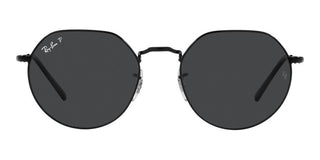 Ray-Ban JACK RB 3565 unisex Black Round Sunglasses