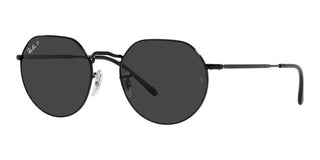 Ray-Ban JACK RB 3565 unisex Black Round Sunglasses