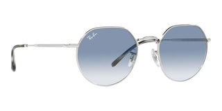 Ray-Ban JACK RB 3565 unisex Silver Round Sunglasses