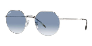 Ray-Ban JACK RB 3565 unisex Silver Round Sunglasses