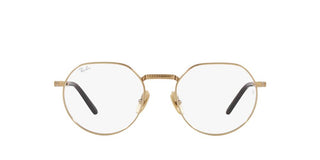 Ray-Ban JACK TITANIUM RX 8265V unisex Gold Geometric Eyeglasses