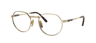 Ray-Ban JACK TITANIUM RX 8265V unisex Gold Geometric Eyeglasses