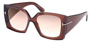 Tom Ford JACQUETTA FT 0921 women Brown Butterfly Sunglasses