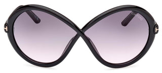 Tom Ford JADA FT 1070 unisex Black Butterfly Sunglasses