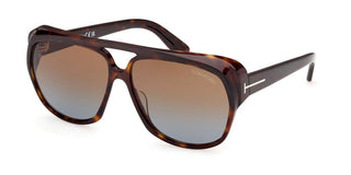 Tom Ford JAYDEN FT 1103 men Havana Pilot Sunglasses