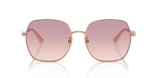 Jimmy Choo JC 4008HD women Rose gold Geometric Sunglasses