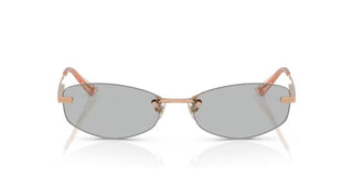 Jimmy Choo JC 4013D women Rose gold Visor Sunglasses