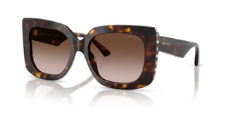 Jimmy Choo JC 5025H women Havana Oversize Sunglasses