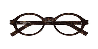 Saint Laurent JEANNE OPT SL 751 women Havana Round Eyeglasses