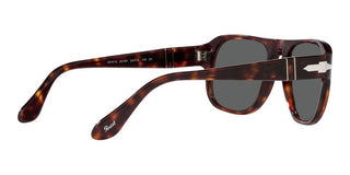 Persol JEAN PO 3310S unisex Havana Squared Sunglasses