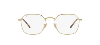 Ray-Ban JIM RX 3694V unisex Gold Squared Eyeglasses