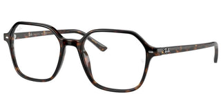 Ray-Ban JOHN RX 5394 unisex Havana Geometric Eyeglasses