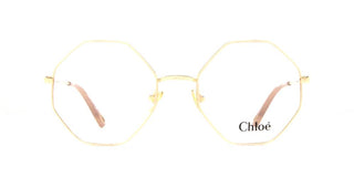 Chloé JONI CH0022O women Gold Geometric Eyeglasses