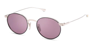 Dita JOURNEY-TWO unisex Silver Round Sunglasses