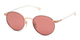 Dita JOURNEY-TWO unisex Rose gold Round Sunglasses