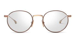 Dita JOURNEY-TWO unisex Gold Round Eyeglasses