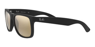 Ray-Ban JUSTIN RB 4165 unisex Black Squared Sunglasses