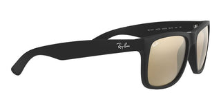 Ray-Ban JUSTIN RB 4165 unisex Black Squared Sunglasses