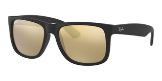 Ray-Ban JUSTIN RB 4165 unisex Black Squared Sunglasses