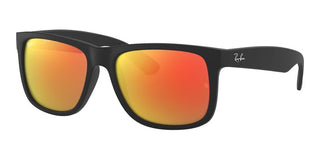 Ray-Ban JUSTIN RB 4165 unisex Black Squared Sunglasses