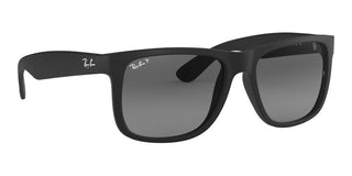 Ray-Ban JUSTIN RB 4165 unisex Black Squared Sunglasses