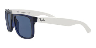 Ray-ban Justin Rb 4165 Men Blue Squared Sunglasses