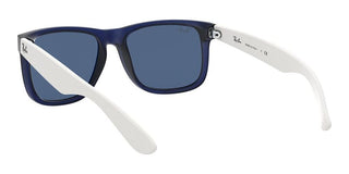 Ray-ban Justin Rb 4165 Men Blue Squared Sunglasses