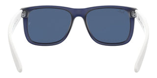 Ray-ban Justin Rb 4165 Men Blue Squared Sunglasses