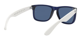 Ray-ban Justin Rb 4165 Men Blue Squared Sunglasses