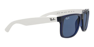 Ray-ban Justin Rb 4165 Men Blue Squared Sunglasses