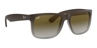 Ray-Ban JUSTIN RB 4165 unisex Brown Squared Sunglasses