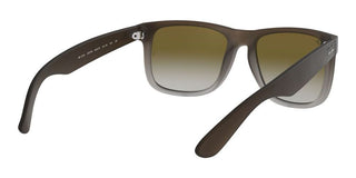 Ray-Ban JUSTIN RB 4165 unisex Brown Squared Sunglasses