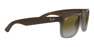 Ray-Ban JUSTIN RB 4165 unisex Brown Squared Sunglasses