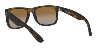 Ray-Ban JUSTIN RB 4165 unisex Havana Squared Sunglasses