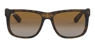 Ray-Ban JUSTIN RB 4165 unisex Havana Squared Sunglasses