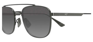 Maui Jim KAHANA 640 unisex Ruthenium Squared Sunglasses