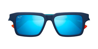 Maui Jim KAHIKO 635 unisex Blue Geometric Sunglasses