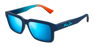 Maui Jim KAHIKO 635 unisex Blue Geometric Sunglasses