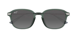 Maui Jim KAOUO AF 625 men Green Squared Sunglasses