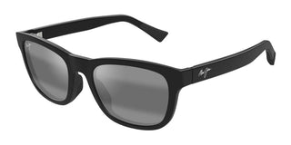 Maui Jim Kapi'i Mj0617s Unisex Black Squared Sunglasses