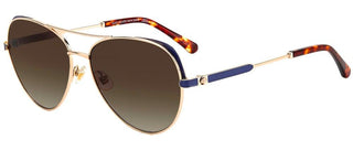 Kate Spade KATALINA/G/S women Gold Pilot Sunglasses