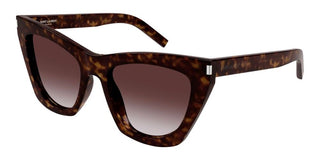 Saint Laurent KATE SL 214 women Havana Cat Eye Sunglasses