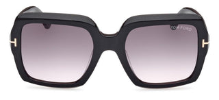 Tom Ford KAYA FT 1082 women Black Geometric Sunglasses