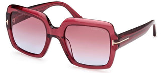 Tom Ford KAYA FT 1082 women Red Geometric Sunglasses